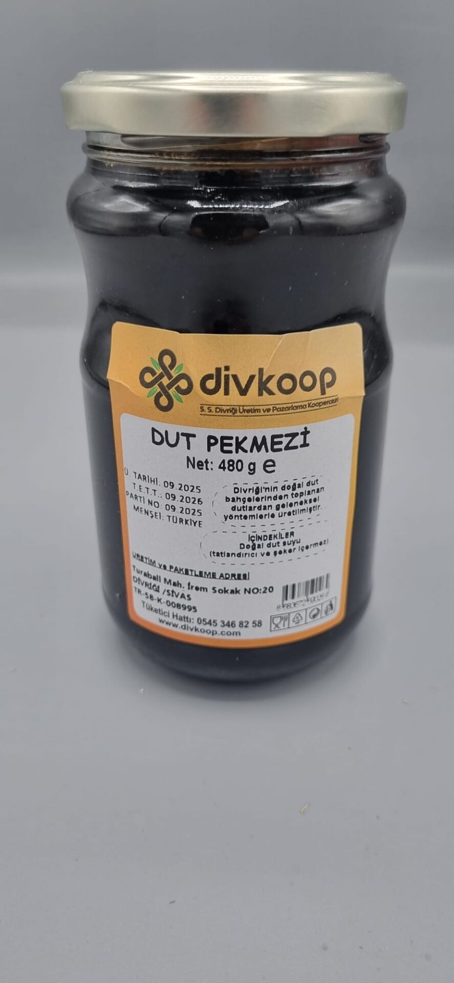 Dut Pekmezi  480 gr