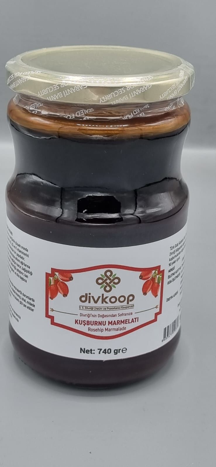 Kuşburnu Marmelatı 740 gr