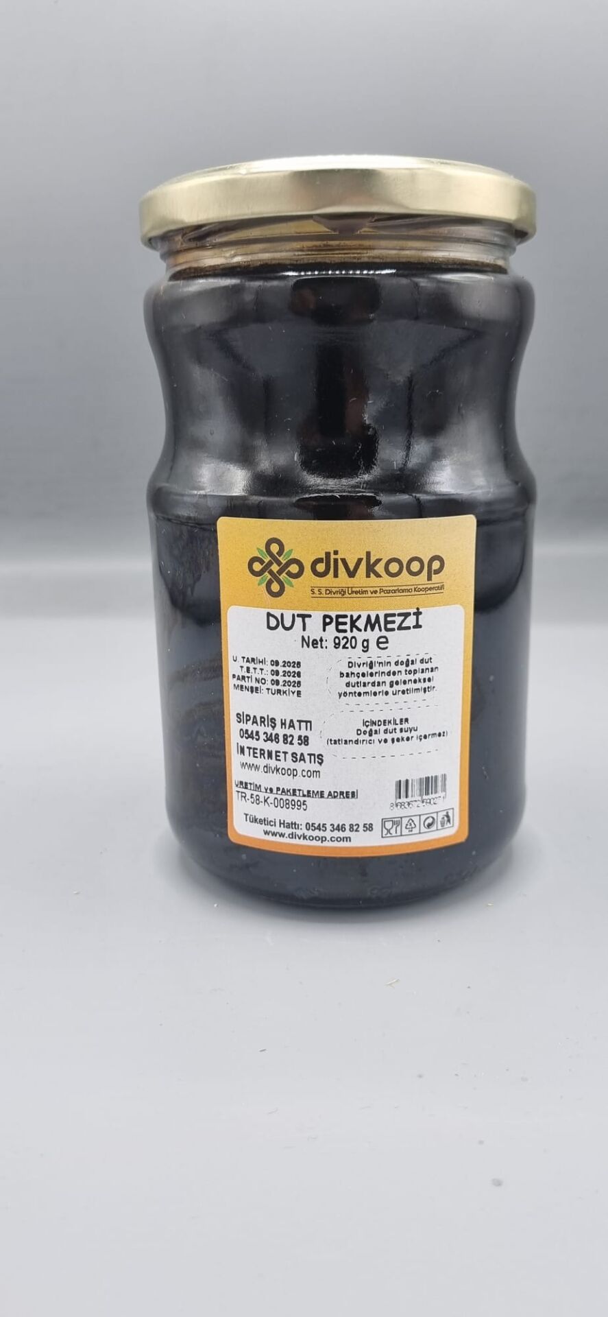 Dut Pekmezi 920 gr