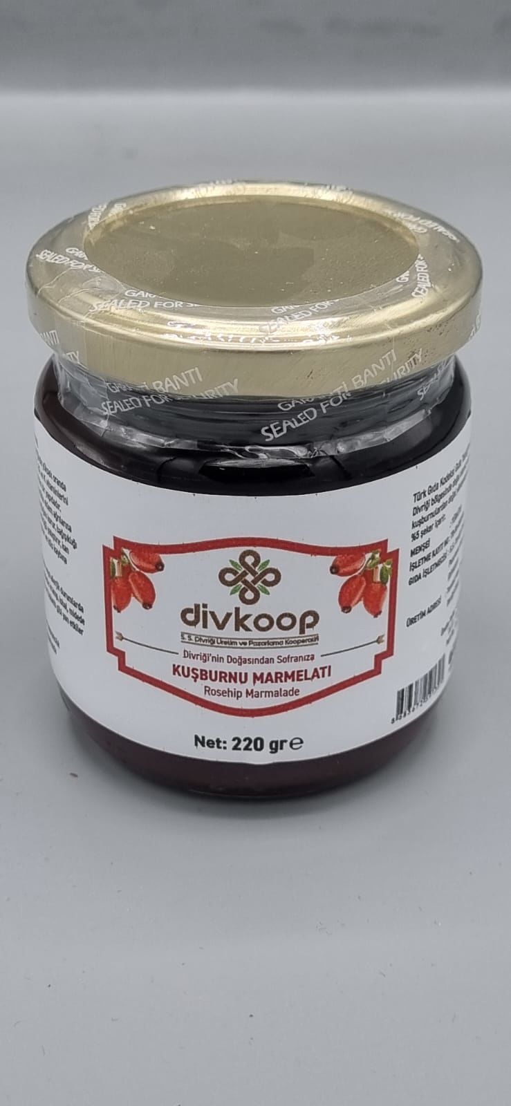 Kuşburnu Marmelatı - 220 gr