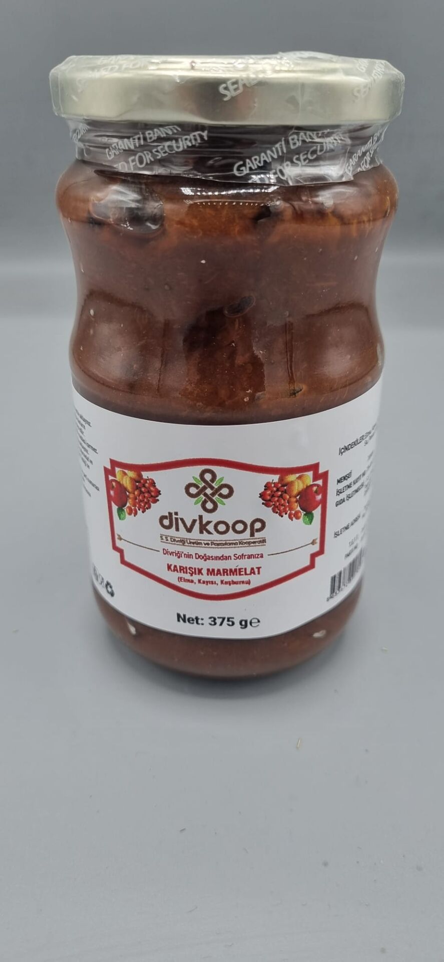 Karışık Marmelat - 375 gr