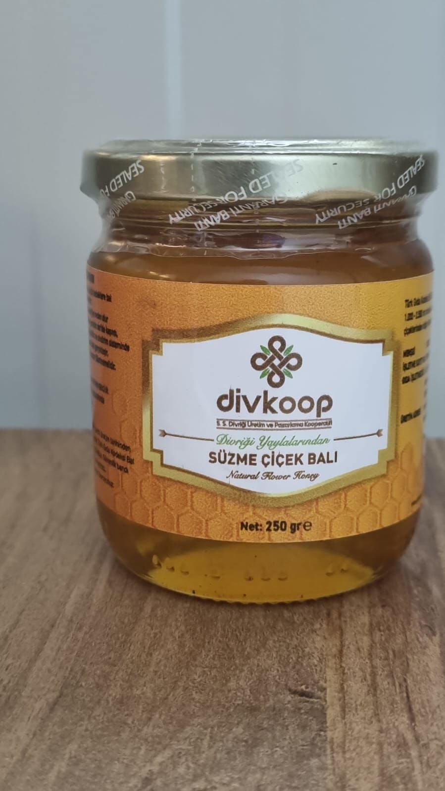 Süzme Çiçek Bal - 250 gr