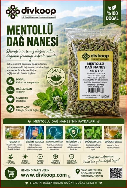 Mentollü Dağ Nanesi